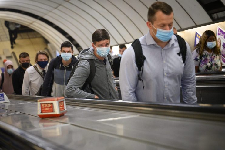 Protective Face Masks Become Mandatory On London Transport