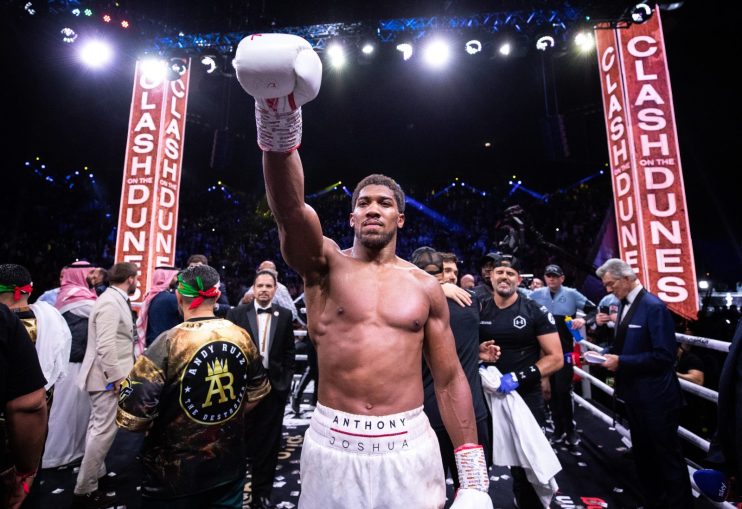 All of Anthony Joshua's fights have been on pay-per-view services since 2015