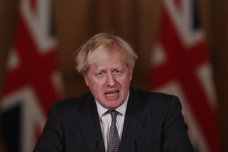 Boris Johnson Hosts Virtual Press Conference Announcing Reviewed Coronavirus Tier Restrictions
