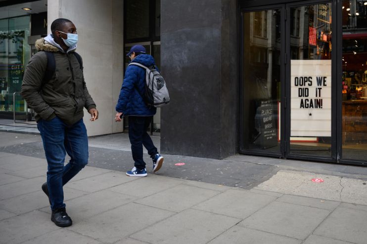 England Under Second Coronavirus Lockdown