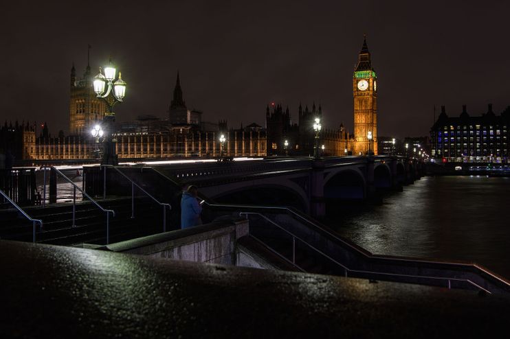 London Landmarks At Night