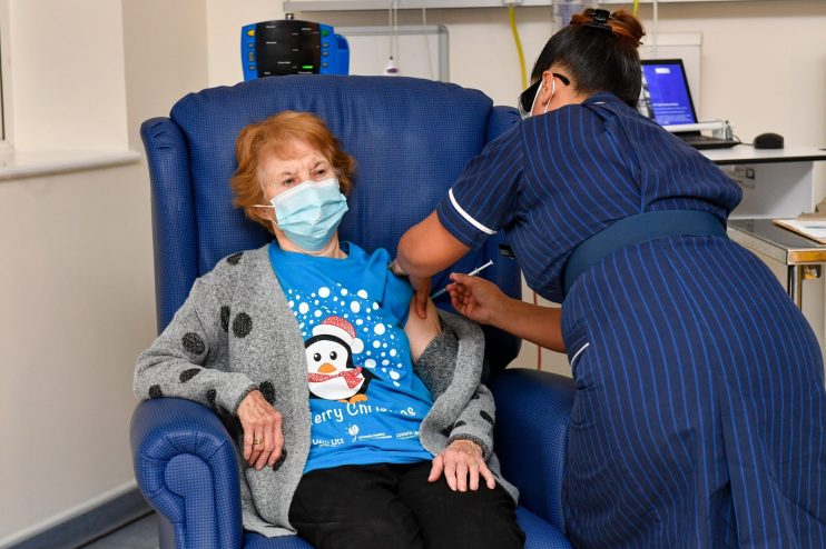 NHS England Starts Covid-19 Vaccination Campaign