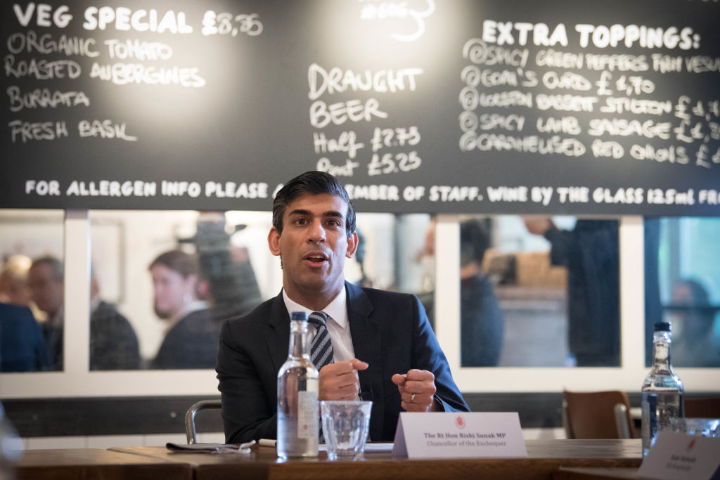 Rishi Sunak earlier this year (Photo by Stefan Rousseau-WPA Pool/Getty Images)
