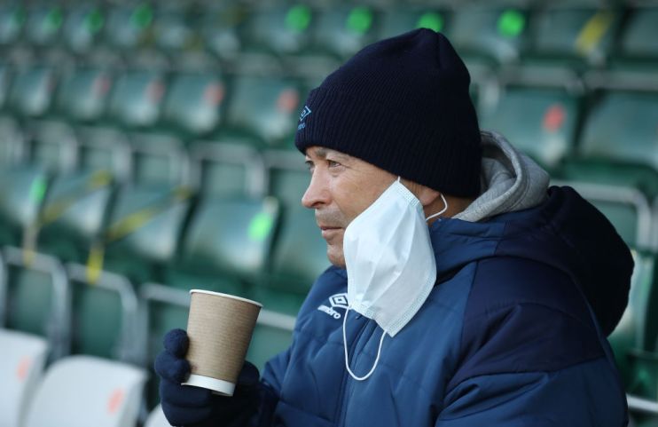 England head coach Eddie Jones is self-isolating after forwards coach Matt Proudfoot tested positive for Covid-19