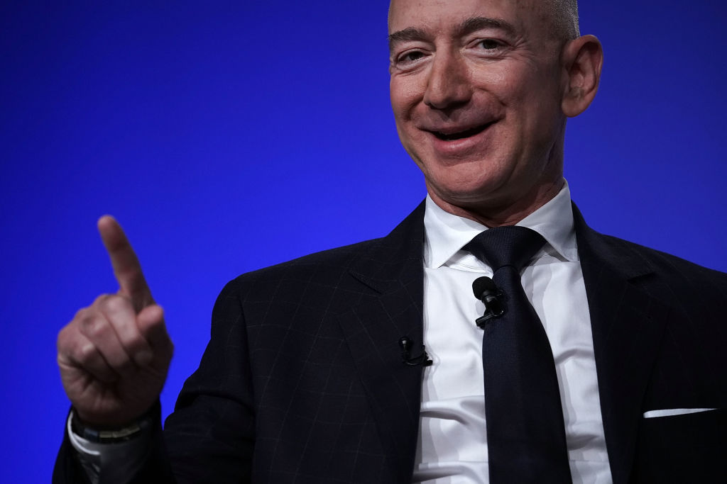 Amazon founder Jeff Bezos owns the Washington Post, which this year hasn't endorsed a presidential candidate
