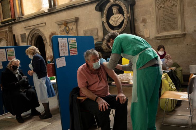 Covid-19 Vaccinations At Salisbury Cathedral