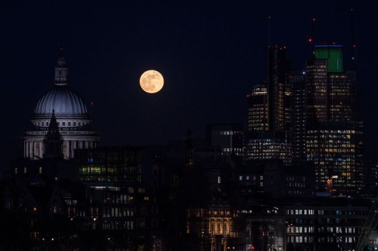 The January Blue Supermoon Is Visible In The UK