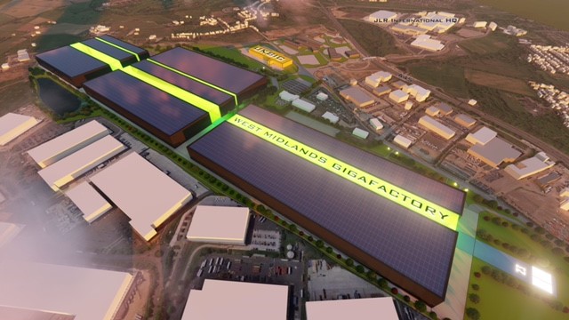 Car giants Ford and Samsung are considering building battery "gigafactories" in the UK as the government seeks to drive investment in the electric vehicle sector.