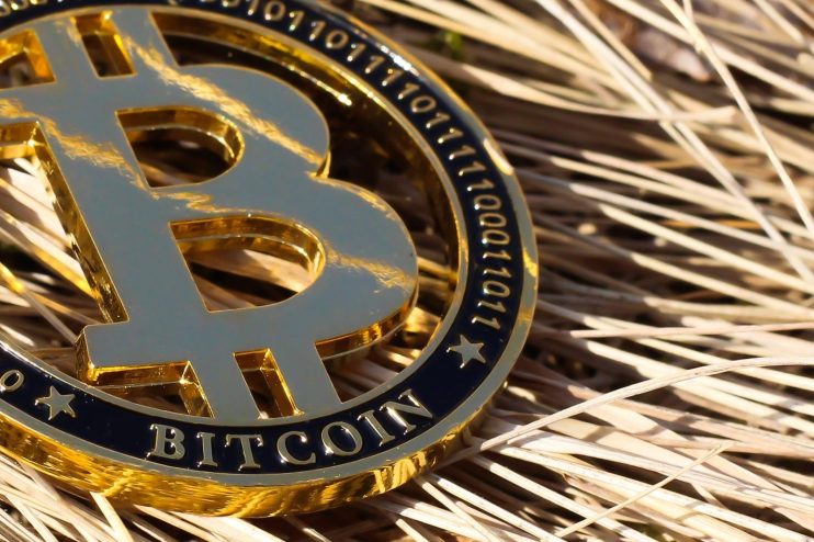Bitcoin on straw