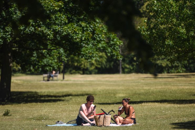 UK Experiences Summer Heatwave