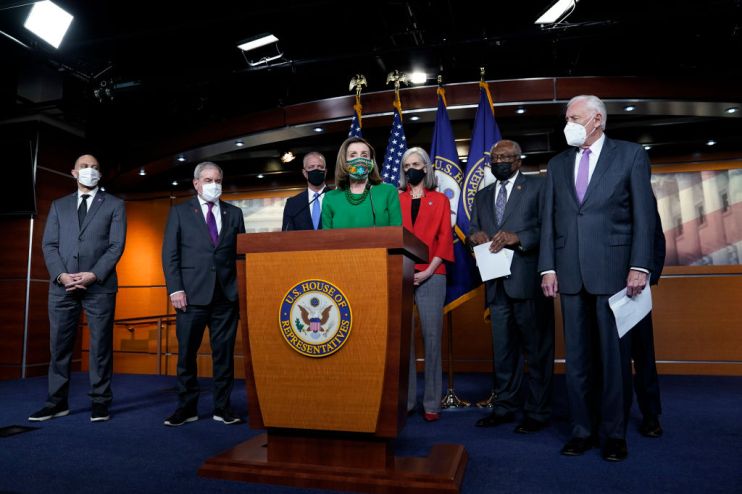 President Joe Biden scored his first legislative win as the House of Representatives passed his $1.9 trillion coronavirus relief package early Saturday,