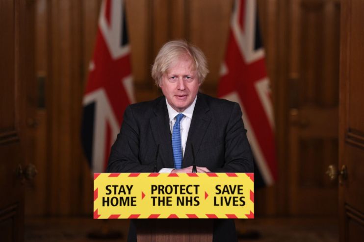 Prime Minister Holds Covid-19 Press Conference As Phase One Of UK Vaccine Roll Out Is Completed