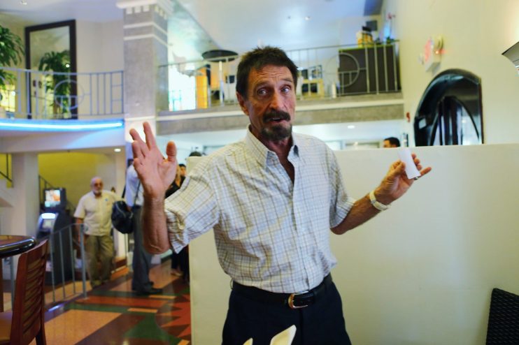 Anti-Virus Software Magnate John McAfee Back In U.S. After Fleeing Belize For Guatemala