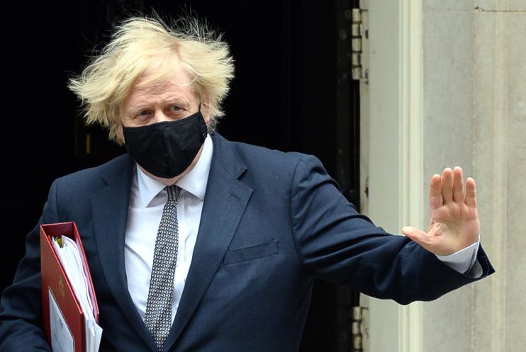 Boris Johnson Attends PMQs