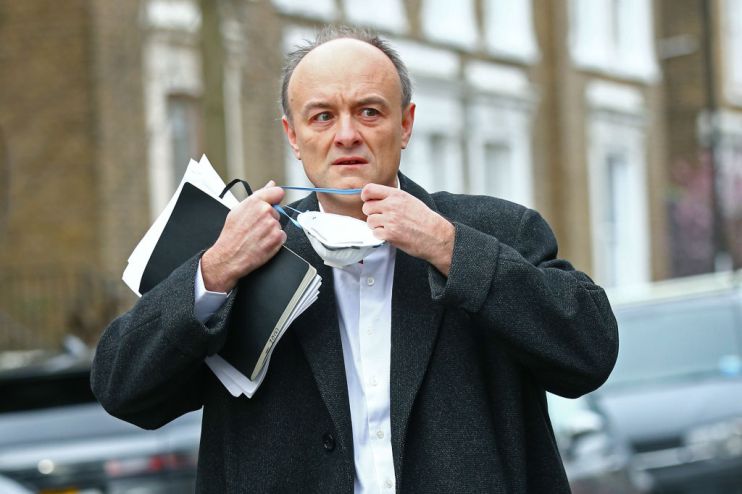 Dominic Cummings Appears At Commons Science And Technology Committee