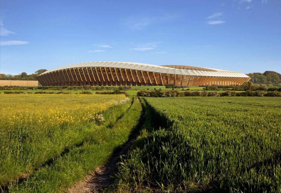Forest Green Rovers are set to move to a new, all-timber stadium in the coming years as part of Vince's plan to establish them in the Championship