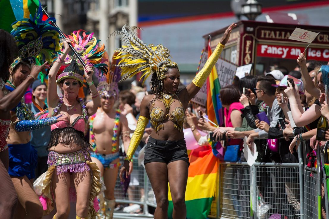 Pride in London organises the UK's biggest Pride march (Image: Pride in London/James Gourley)