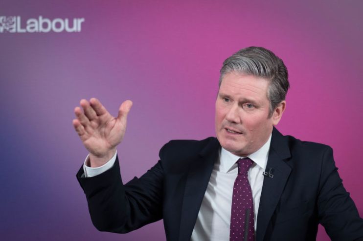 Labour Leader Keir Starmer Delivers Speech On UK Economy