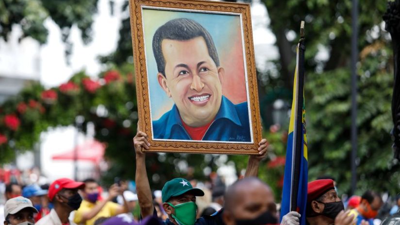 Supporters Of President Maduro Gather To Defend Congressional Elections