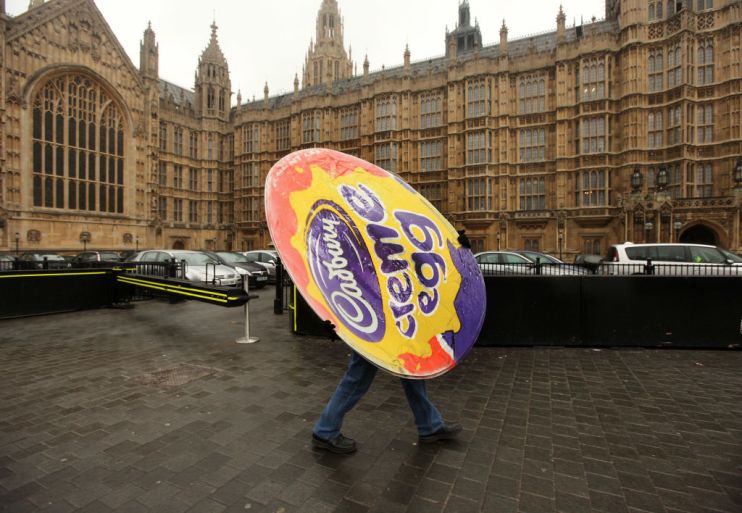 Workers From Cadbury Hold Parliament Protest Over Takeover Bids