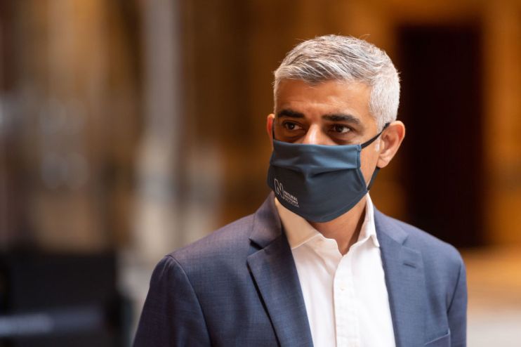 sadiq khan london covid