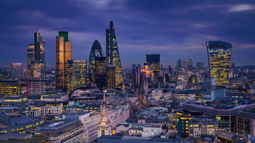 city of london, uk trade, export, financial professional services