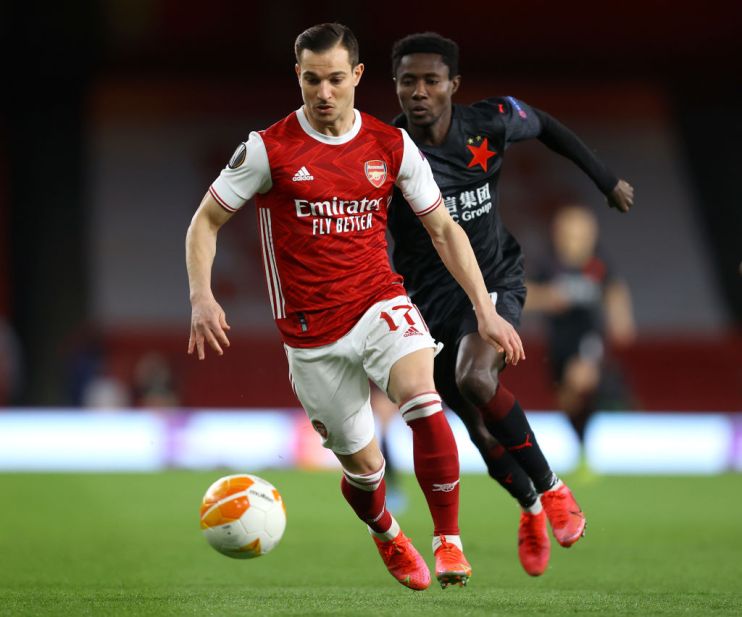 Arsenal FC v Slavia Praha - UEFA Europa League Quarter Final: Leg One