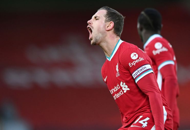 Liverpool captain Jordan Henderson was among the players to mobilise against the European Super League plans