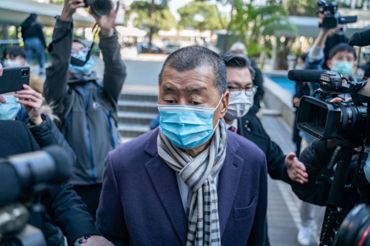 Pro-democracy Publisher Jimmy Lai Freed on Bail