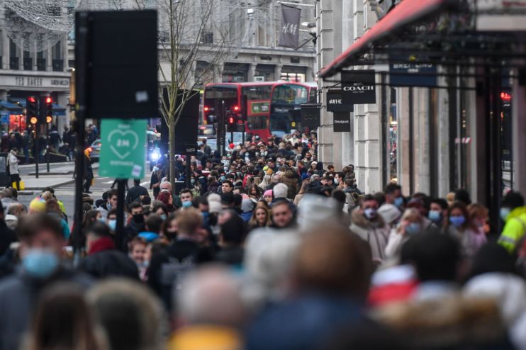 Shopping Picks Up After London's Lockdown Relaxed