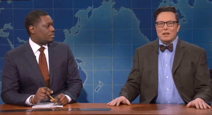 Elon Musk on Saturday Night Live 1
