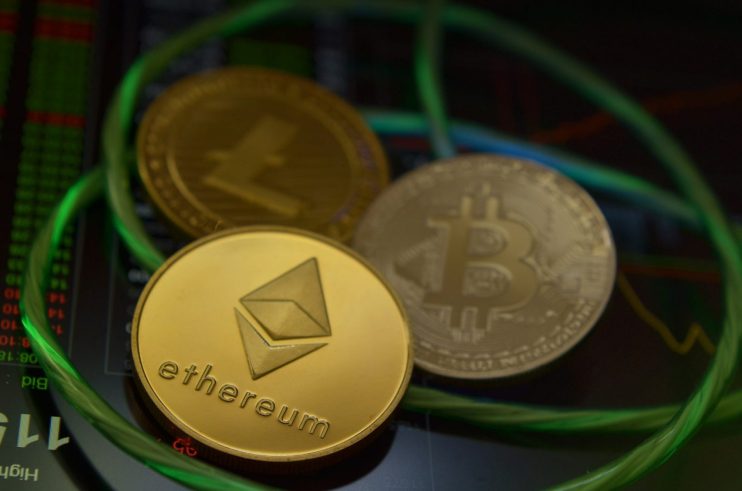 Ethereum on screen