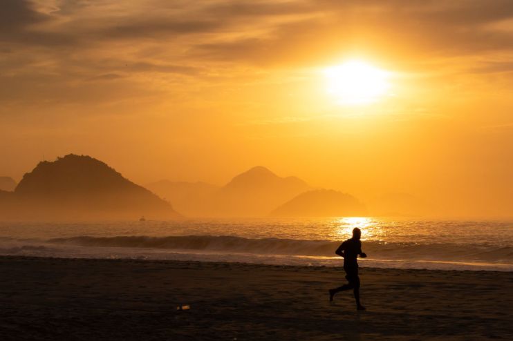 Sunrise and Early Morning in Rio de Janeiro Amidst the Coronavirus (COVID - 19) Pandemic