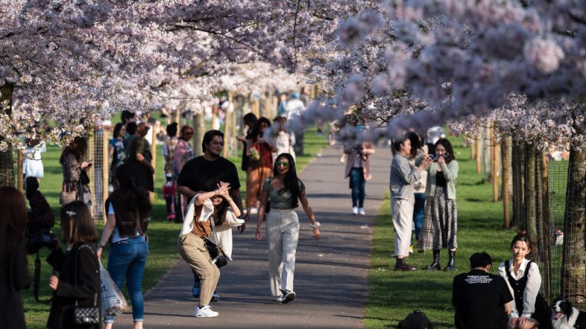 UK Bakes In Record Spring Weather