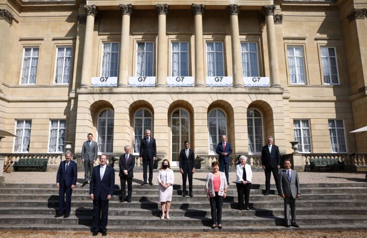 G7 Finance Ministers Meet In London - Day 2