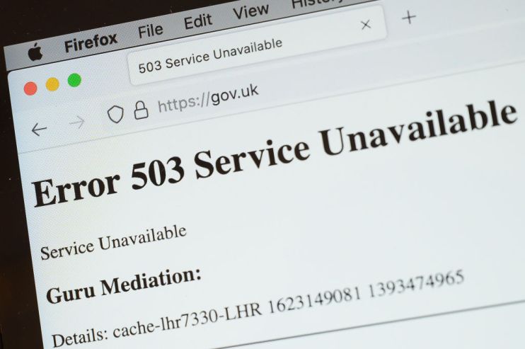 Media And Government Websites Temporarily Offline