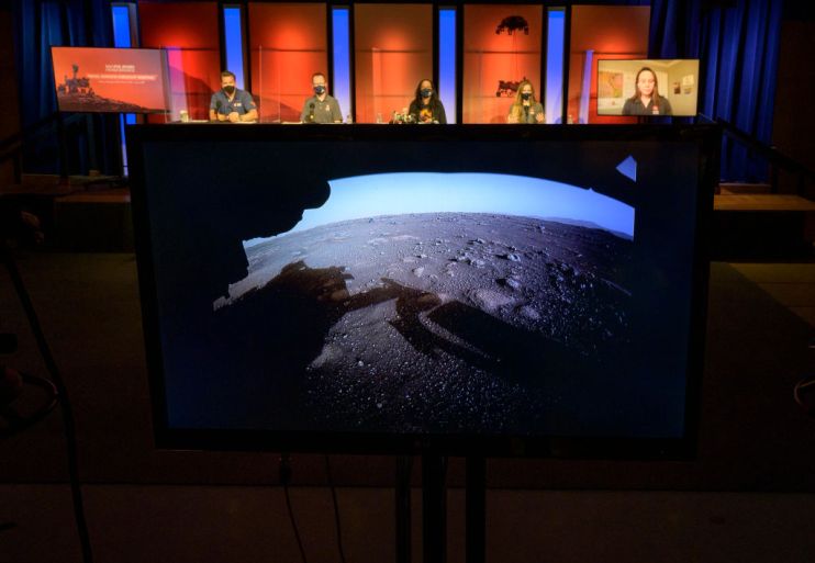 NASA Perseverance Rover Lands On Mars