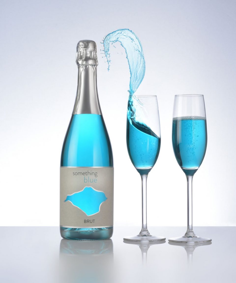 something blue blue wine