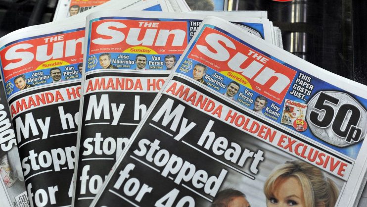 The First Editions Of The Sun On Sunday Hit The Newstands