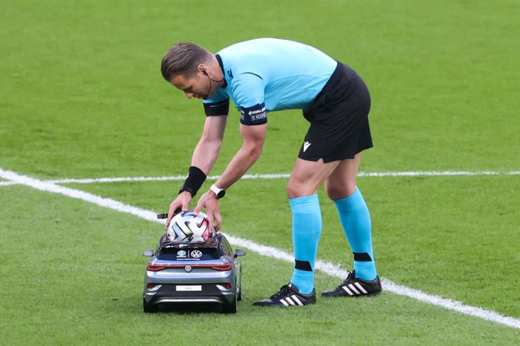 The matchball-carrying mini VW proved one of the hits of Euro 2020