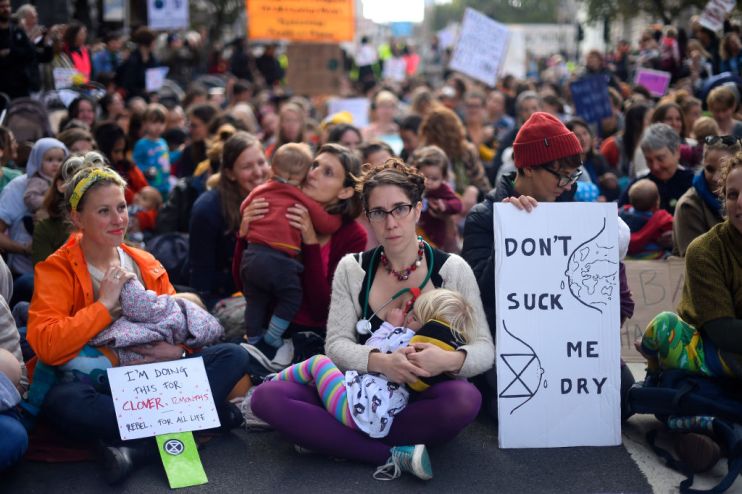 Extinction Rebellion Protesters Launch Planned Central London Blockade
