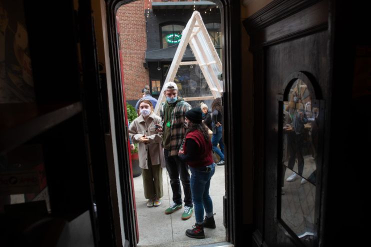 Philadelphia Bar Celebrates St. Patrick's Day With Green Beer