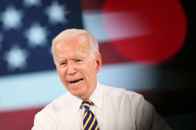President Biden Delivers Remarks At Mack Truck Facility In Pennsylvania