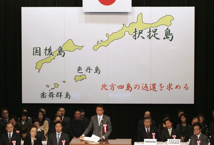 Prime Minister Shinzo Abe Demands Return Of Northern Territories