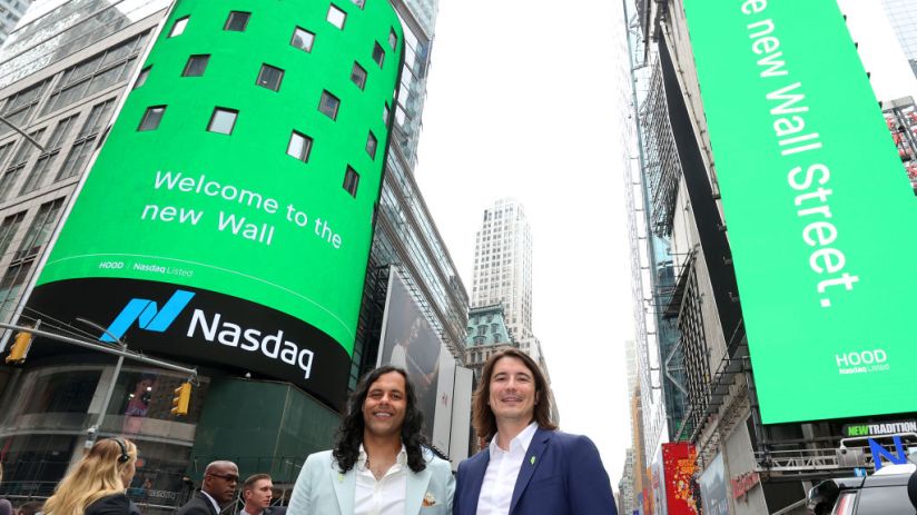 Robinhood Markets IPO Listing Day