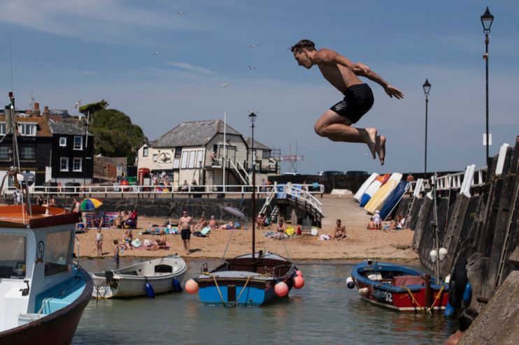 UK Experiences Summer Heatwave