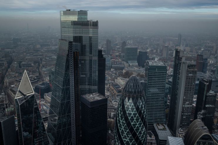 Aerial Views Of London As England Starts Second Lockdown