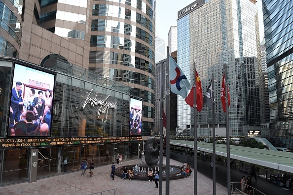 The Hong Kong Stock Exchange (Getty Images)