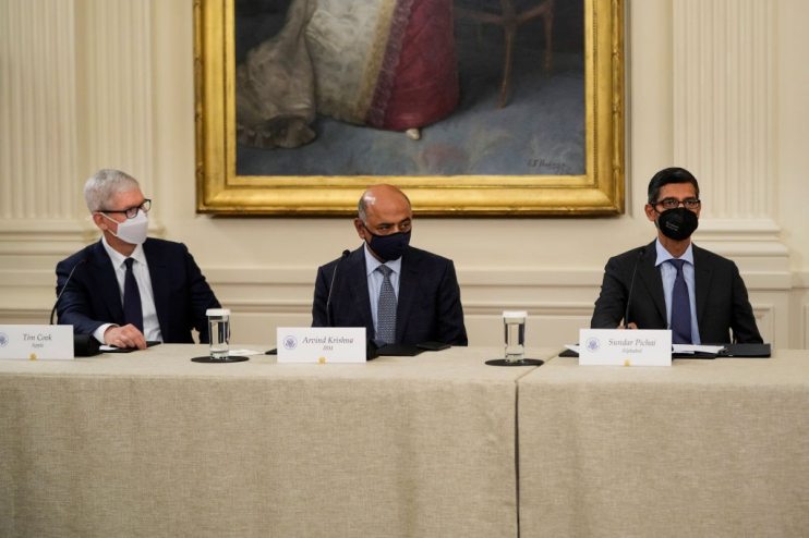 President Biden Meets With Advisors And Experts On Improving Nation's Cybersecurity