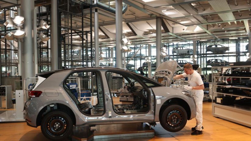 Volkswagen ID.3 Electric Car Production In Dresden